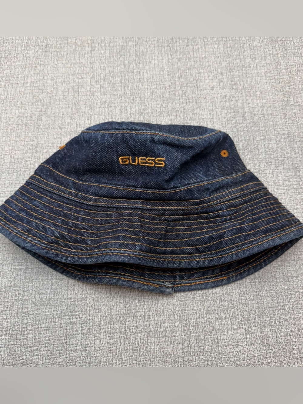 Vintage Y2K GUESS Denim Bucket Hat